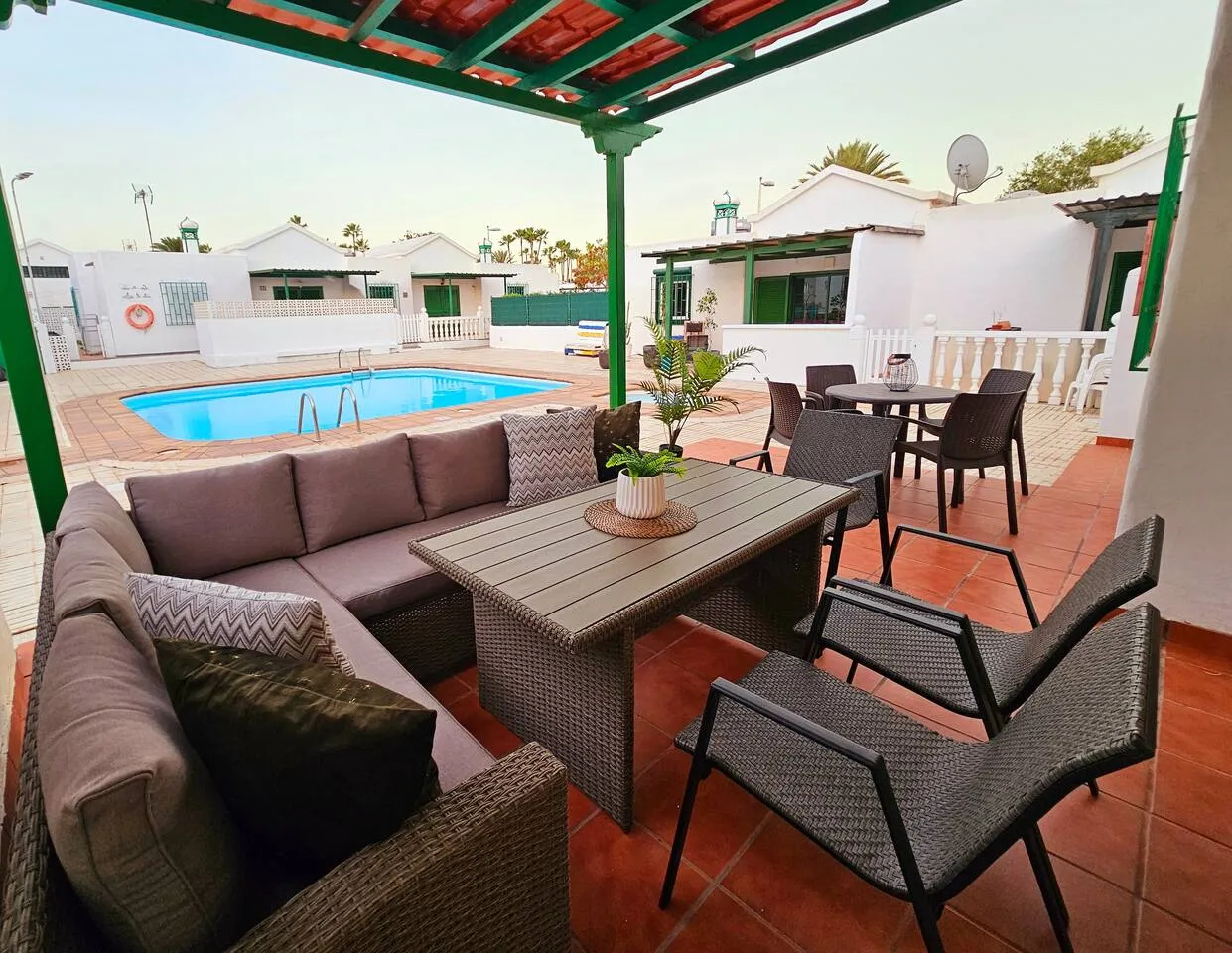 Bungalow Playa del Inglés, Playa del Inglés - porche